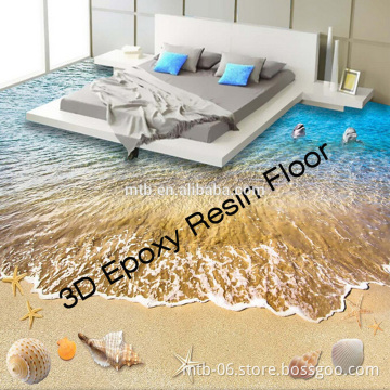 Scratch Resistant 3D Epoxy Resin Floor